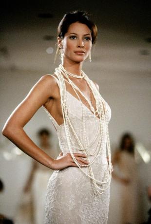 90'ların modeli Christy Turlington