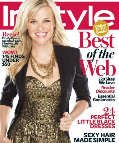 Kryty InStyle - listopad 2009, Reese Witherspoon