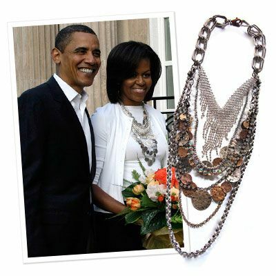 Michelle Obama - FENTON - collier tendance