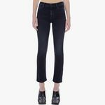 Mother Denim Mid-Rise Dazzler Ankle Jean i Svart