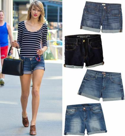 Denim kratke hlače - Taylor Swift