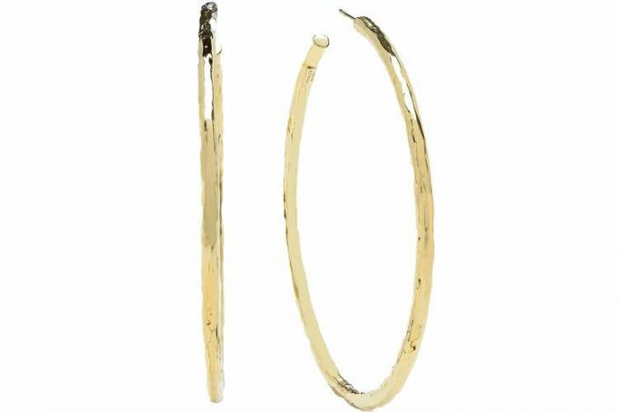 Aretes de aro extra grandes Ippolita en oro de 18 quilates