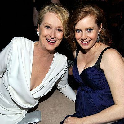 Zabave nakon Oscara 2010. - Meryl Streep i Amy Adams - zabava Vanity Faira