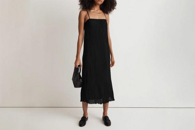 Madewell The Goldie Dress in PlissÃ©