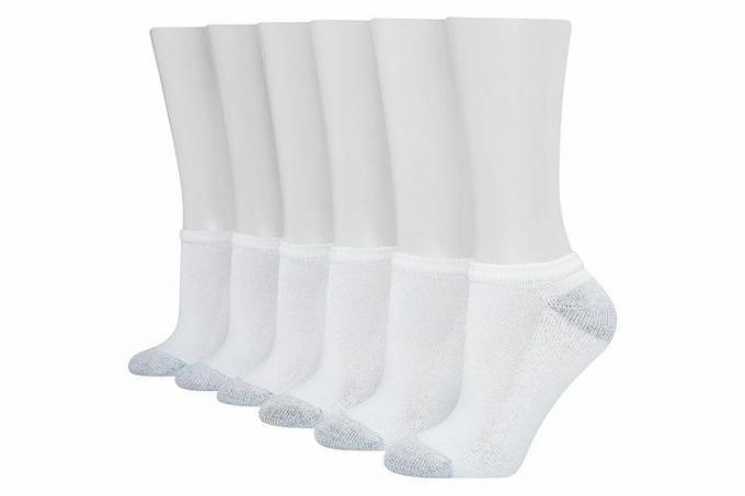 Dámské plyšové pohodlné ponožky se švem na špičce Amazon Hanes