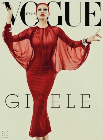 Sampul Gisele Vogue Italia