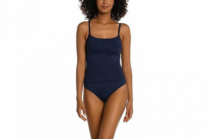 Amazon La Blanca Island Goddess Rouched Body Underkläder Mio One Piece Baddräkt