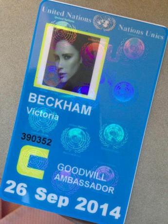 Victoria Beckham velvyslankyně OSN