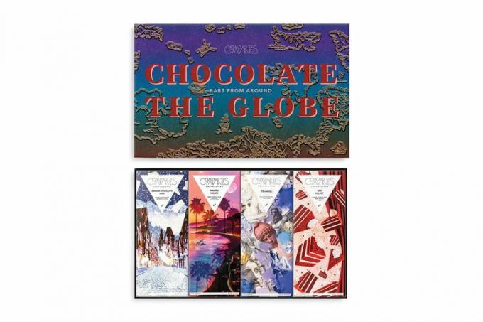 Srovnává čokolády z celého světa