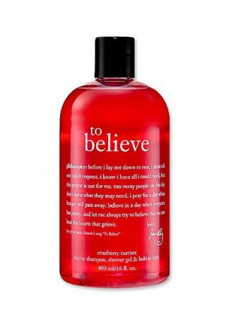 Sprchový gel Philosophy to Believe – dárky, které dělají dobro