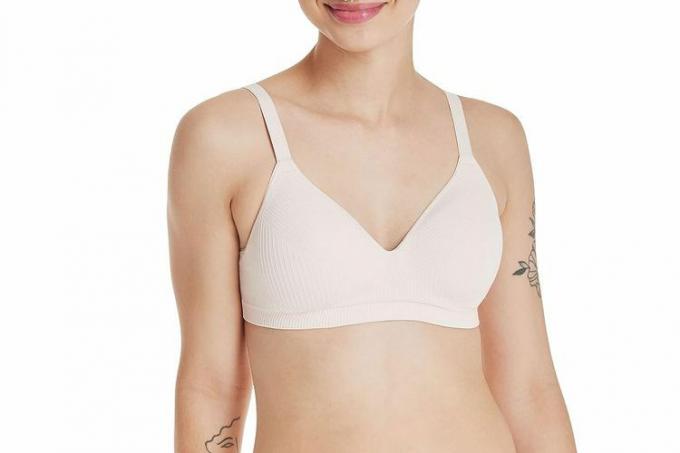 Amazon Hanes Soutien-gorge sans fil à couverture parfaite pour femme avec mousse, ajustement ComfortFlex