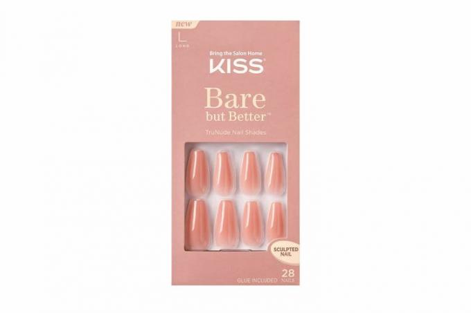 KISS Bare But Better TruNude Fake Nails Nude Nail Nail Shades