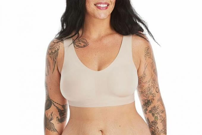 Amazon Hanes Kadın Görünmez Embrace ComfortFlex Fit Wirefree Sütyen MHG561