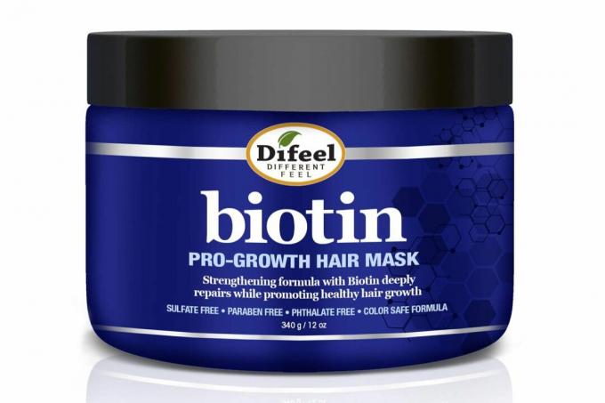 Mascarilla capilar con biotina Pro-Growth de Amazon Difeel, 12 oz. - Mascarilla para el pelo para la caída del cabello