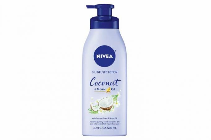 Nivea Oil ინფუზიური ტანის ლოსიონი ქოქოსის და მონოის ზეთი