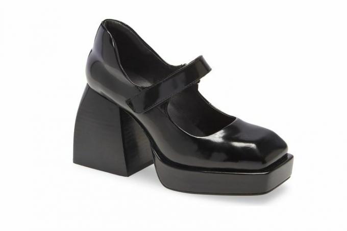 Reine Platform Pompa Mary Jane (Wanita) JEFFREY CAMPBELL