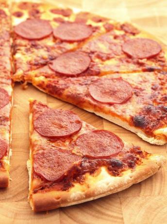 Pepperoni Pizza a italské Sangiovese