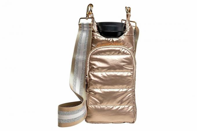 Amazon WanderFull Crossbody HydroBag – Wasserflaschenhalter – gesteppte Flaschentasche – Wasserflaschenträger mit Riemen