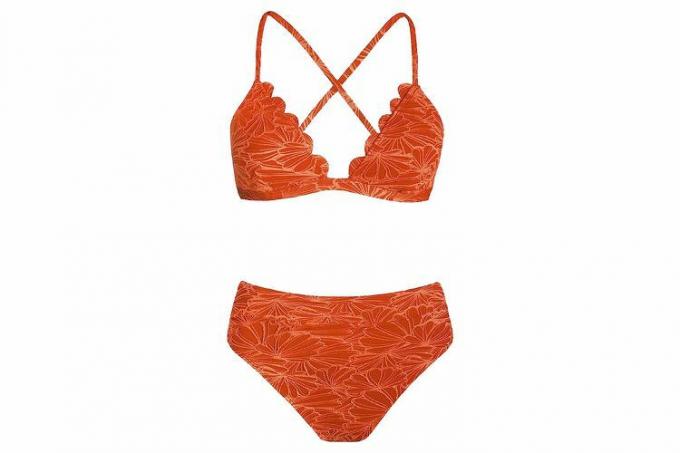Amazon Prime Day CUPSHE bikinio rinkinys Coral Orange