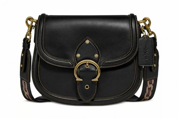 Macy's COACH Sac de selle Beat en cuir tanné avec sangle en sangle