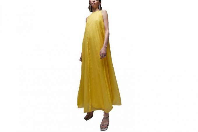 Sukienka maxi z panelami Nordstrom Topshop