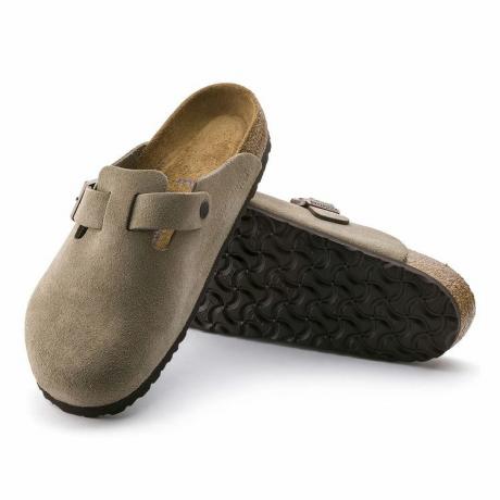 Boston Soft Footbed Suede Kůže